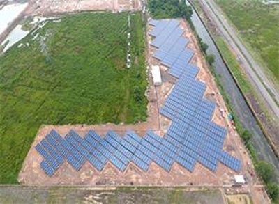 夏普完结印度尼西亚体育中心1.6兆瓦太阳能项目